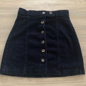 Corduroy Skirt